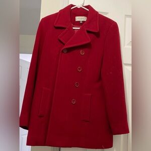 Red Winter Coat